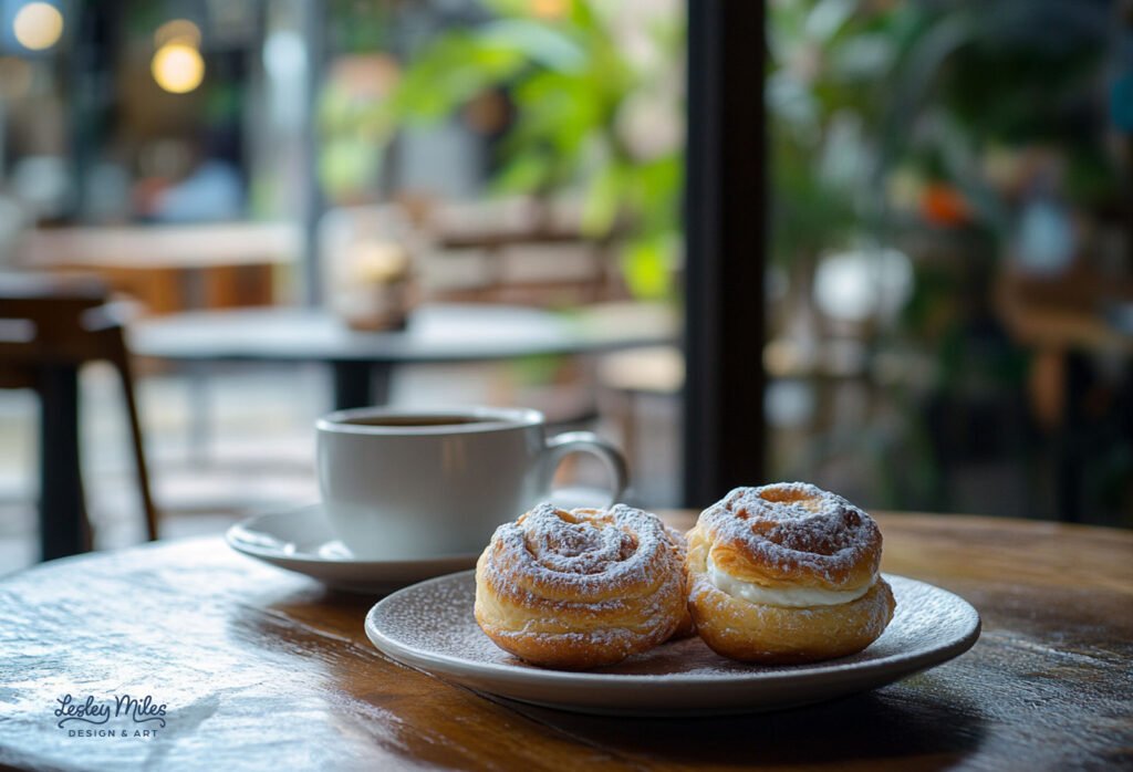 Cafe-Pastries-on-Table-1 cafe ambiance