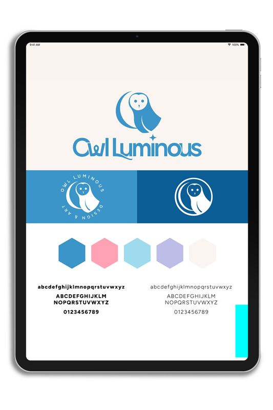 iPad-Pro-OwlLuminous-Brand-Board